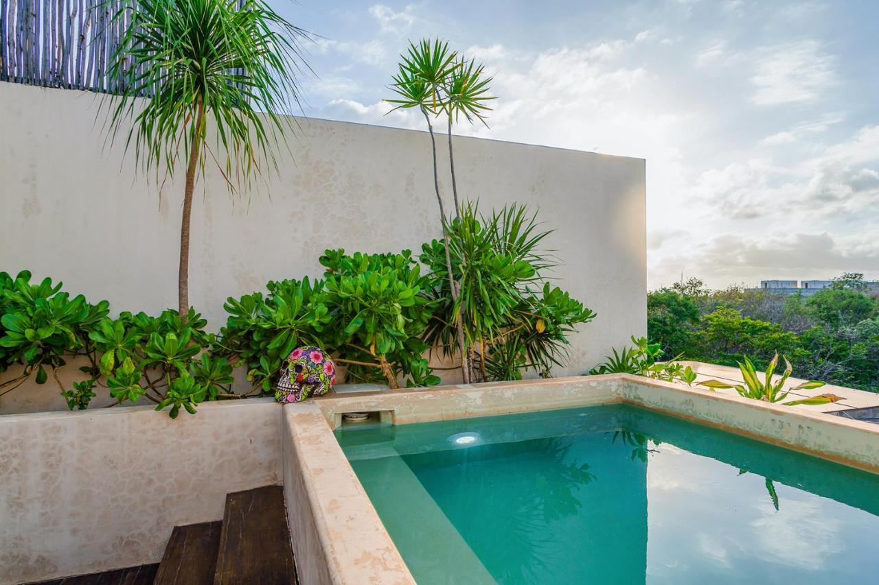Jungle Luxury In Private Residential Area & Stunning Rooftop By Stella Rentals Tulum Dış mekan fotoğraf