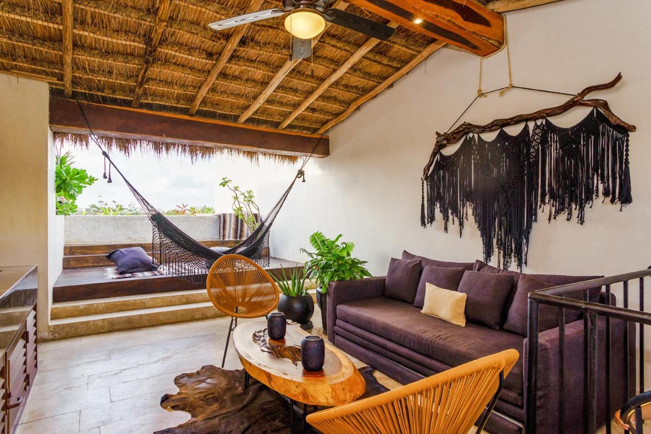 Jungle Luxury In Private Residential Area & Stunning Rooftop By Stella Rentals Tulum Dış mekan fotoğraf
