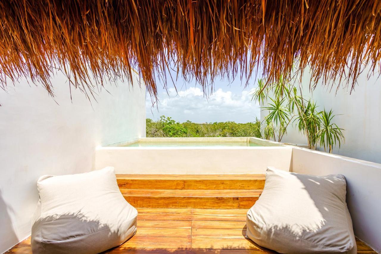 Jungle Luxury In Private Residential Area & Stunning Rooftop By Stella Rentals Tulum Dış mekan fotoğraf