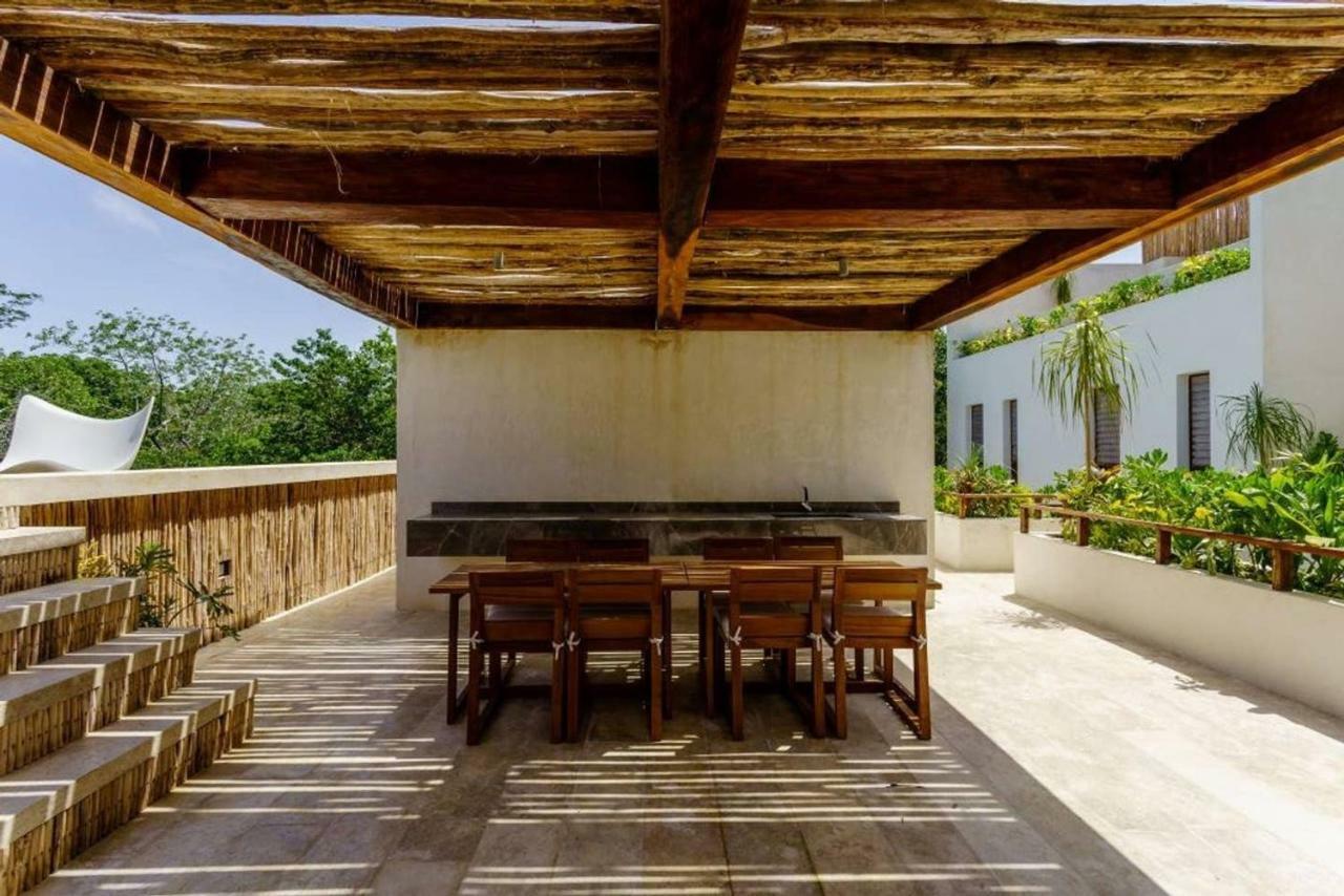 Jungle Luxury In Private Residential Area & Stunning Rooftop By Stella Rentals Tulum Dış mekan fotoğraf