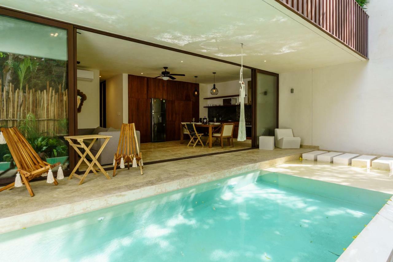 Jungle Luxury In Private Residential Area & Stunning Rooftop By Stella Rentals Tulum Dış mekan fotoğraf