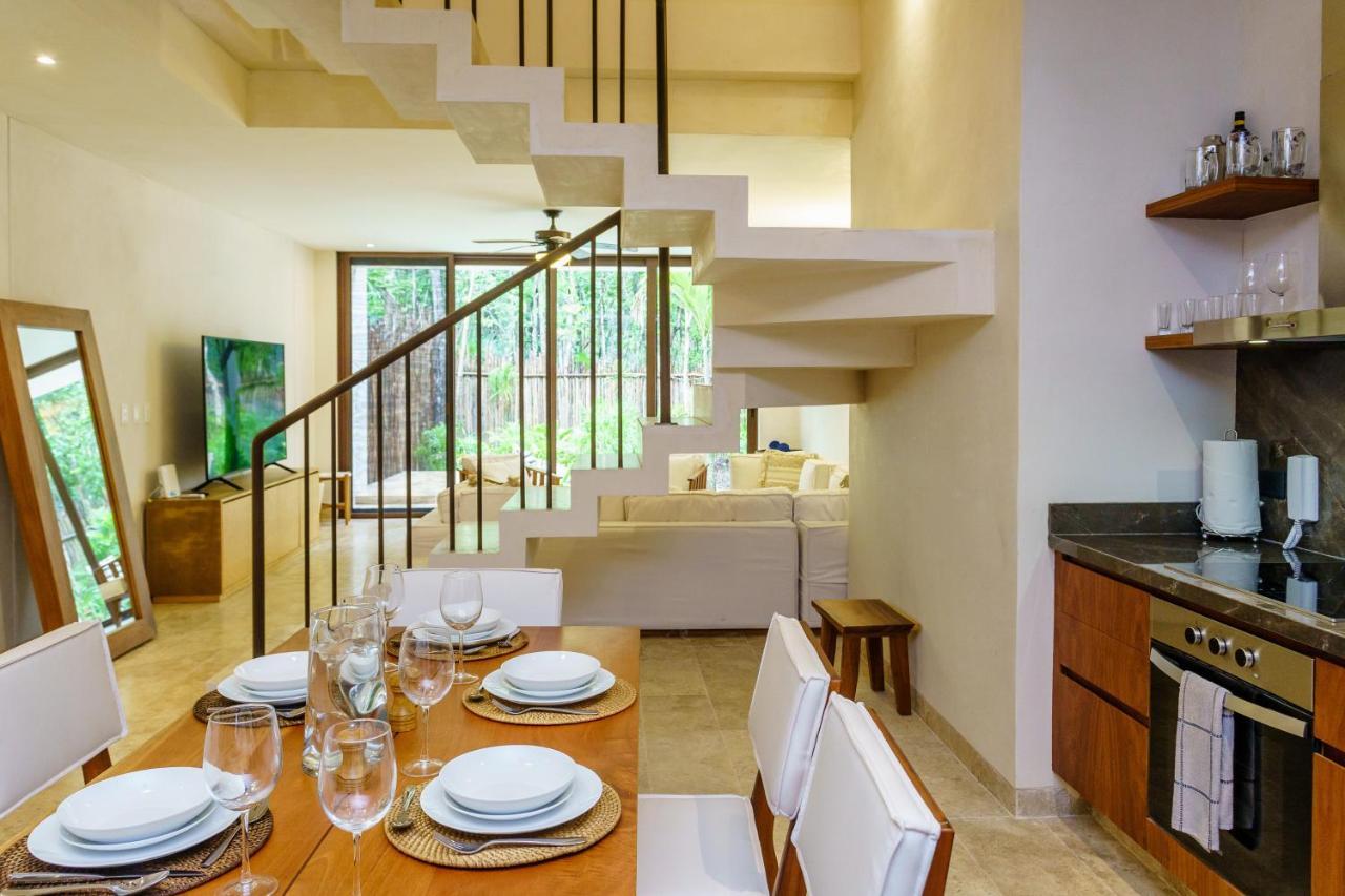 Jungle Luxury In Private Residential Area & Stunning Rooftop By Stella Rentals Tulum Dış mekan fotoğraf